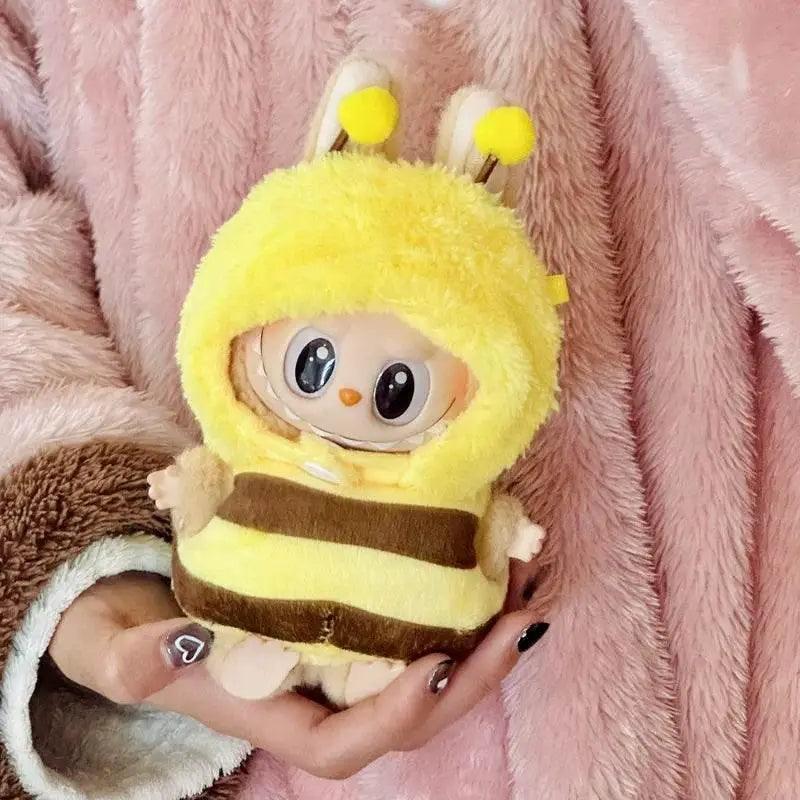  10cm Cute Mini Plush Doll Clothes Bee Shark Suit Gift -  ToylandEU™