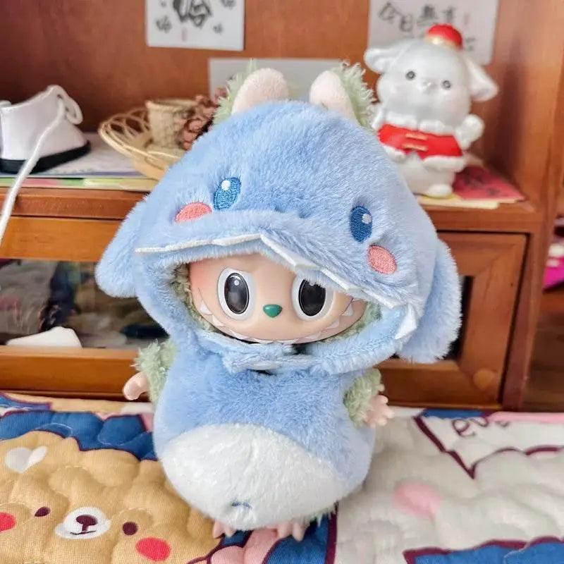  10cm Cute Mini Plush Doll Clothes Bee Shark Suit Gift -  ToylandEU™
