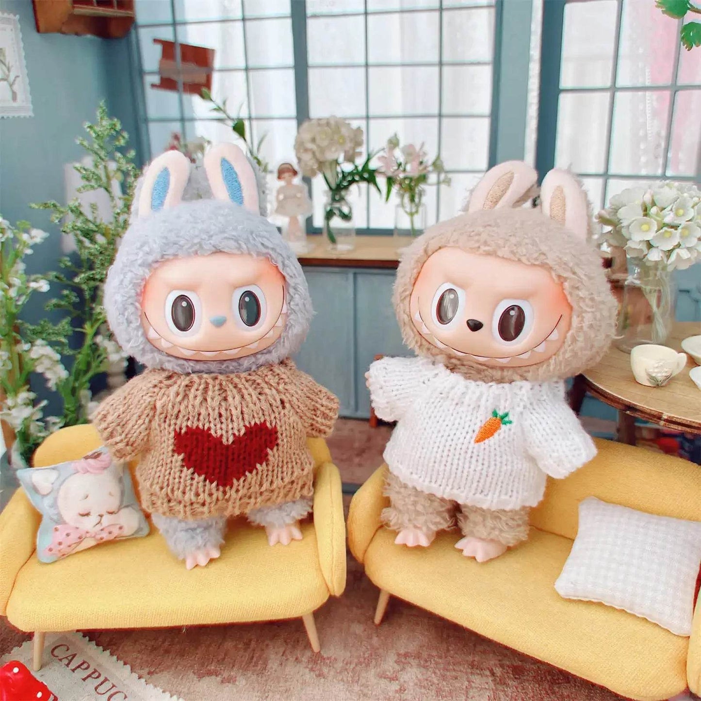 10cm Cute Mini Plush Doll Clothes Outfit Accessories DIY Gift - ToylandEU