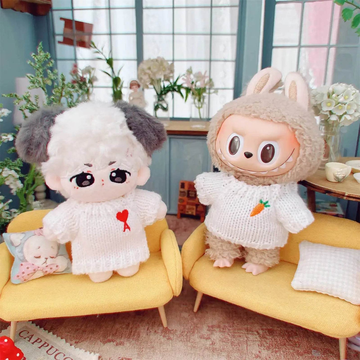 10cm Cute Mini Plush Doll Clothes Outfit Accessories DIY Gift - ToylandEU