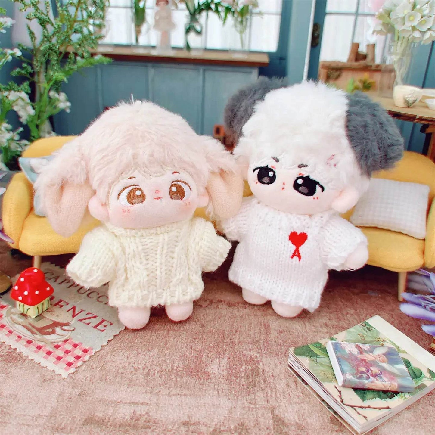 10cm Cute Mini Plush Doll Clothes Outfit Accessories DIY Gift - ToylandEU