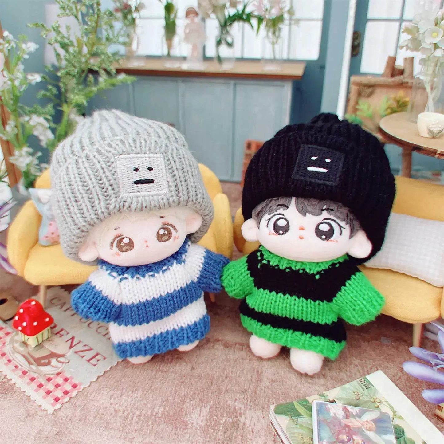 10cm Cute Mini Plush Doll Clothes Outfit Accessories DIY Gift - ToylandEU