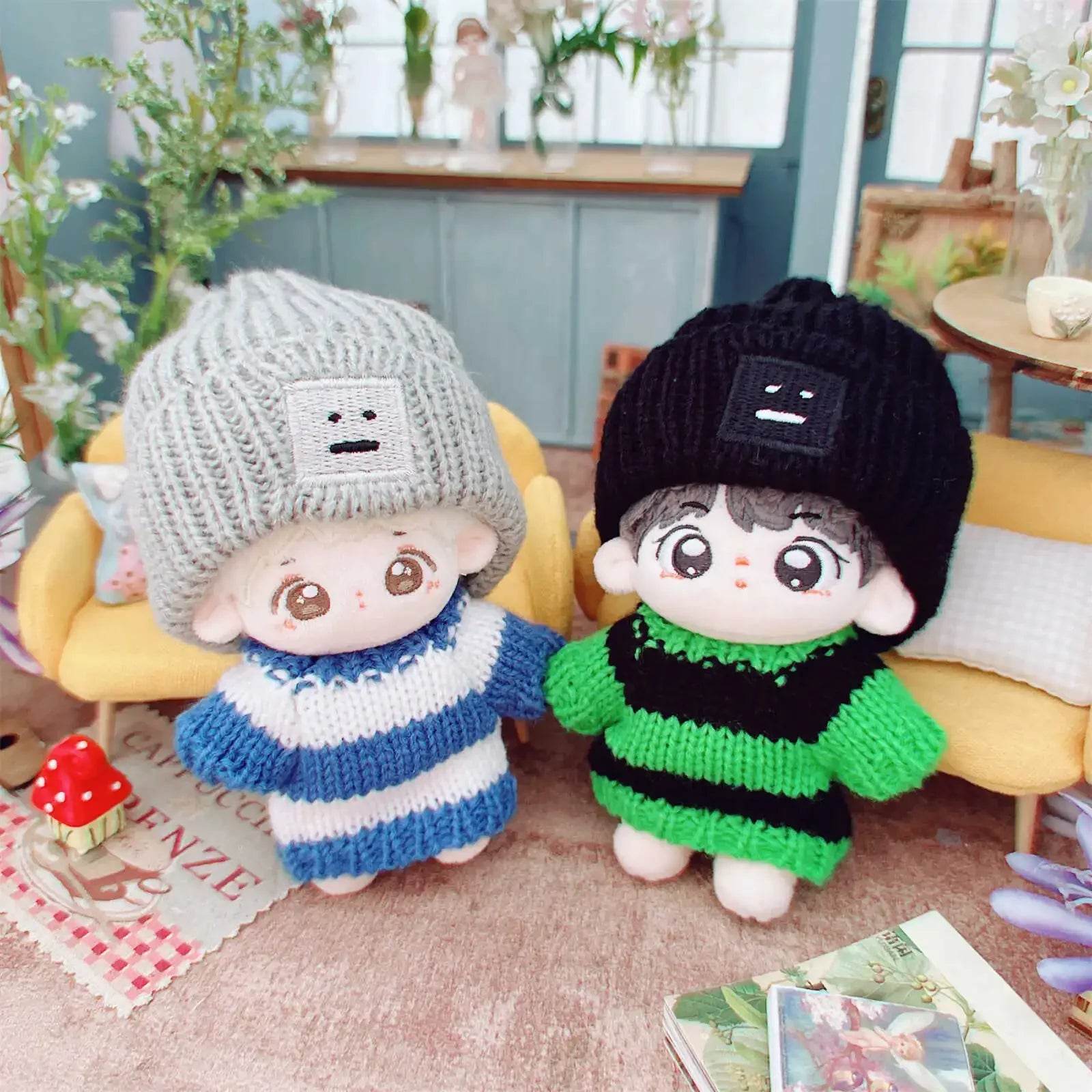 10cm Cute Mini Plush Doll Clothes Outfit Accessories DIY Gift - ToylandEU