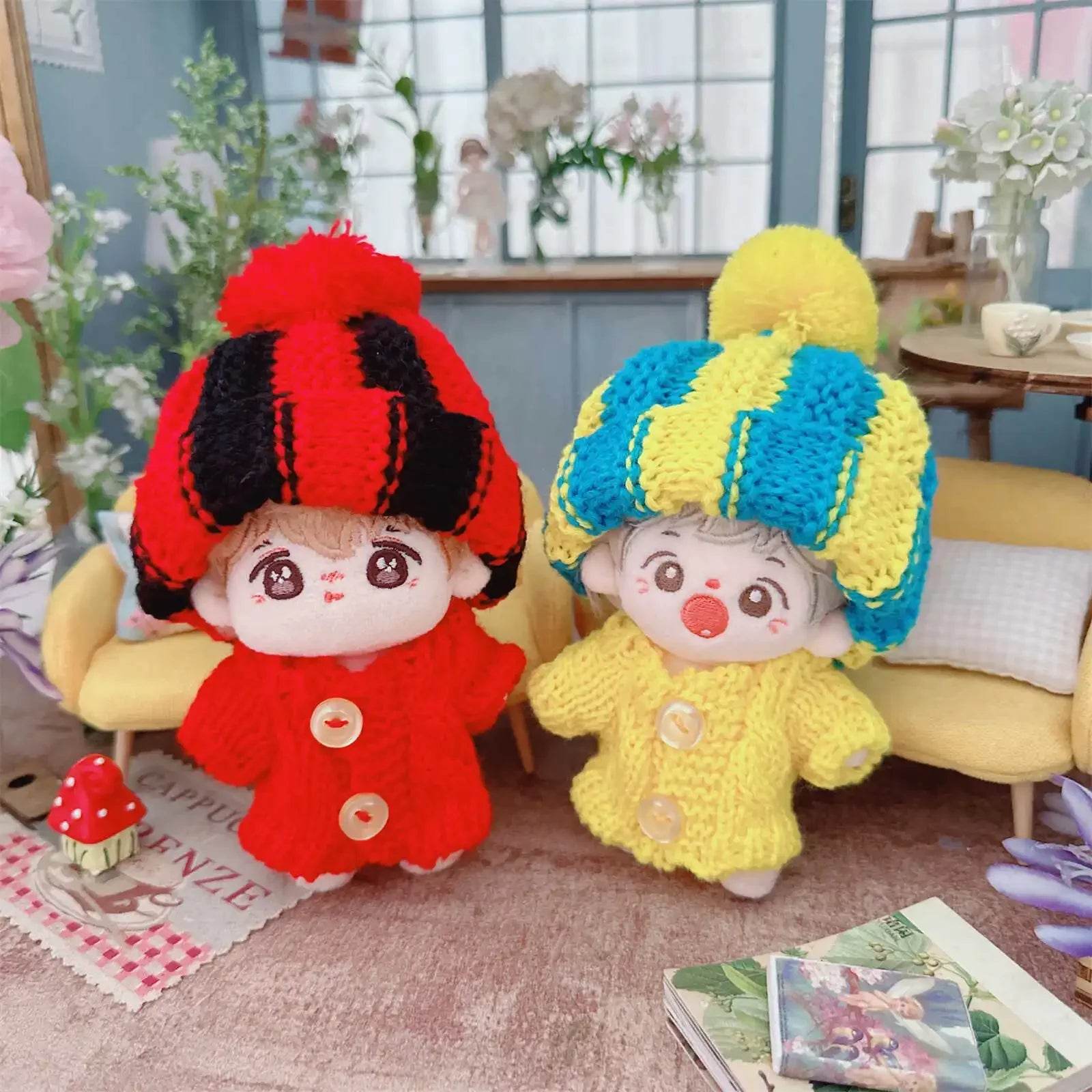 10cm Cute Mini Plush Doll Clothes Outfit Accessories DIY Gift - ToylandEU