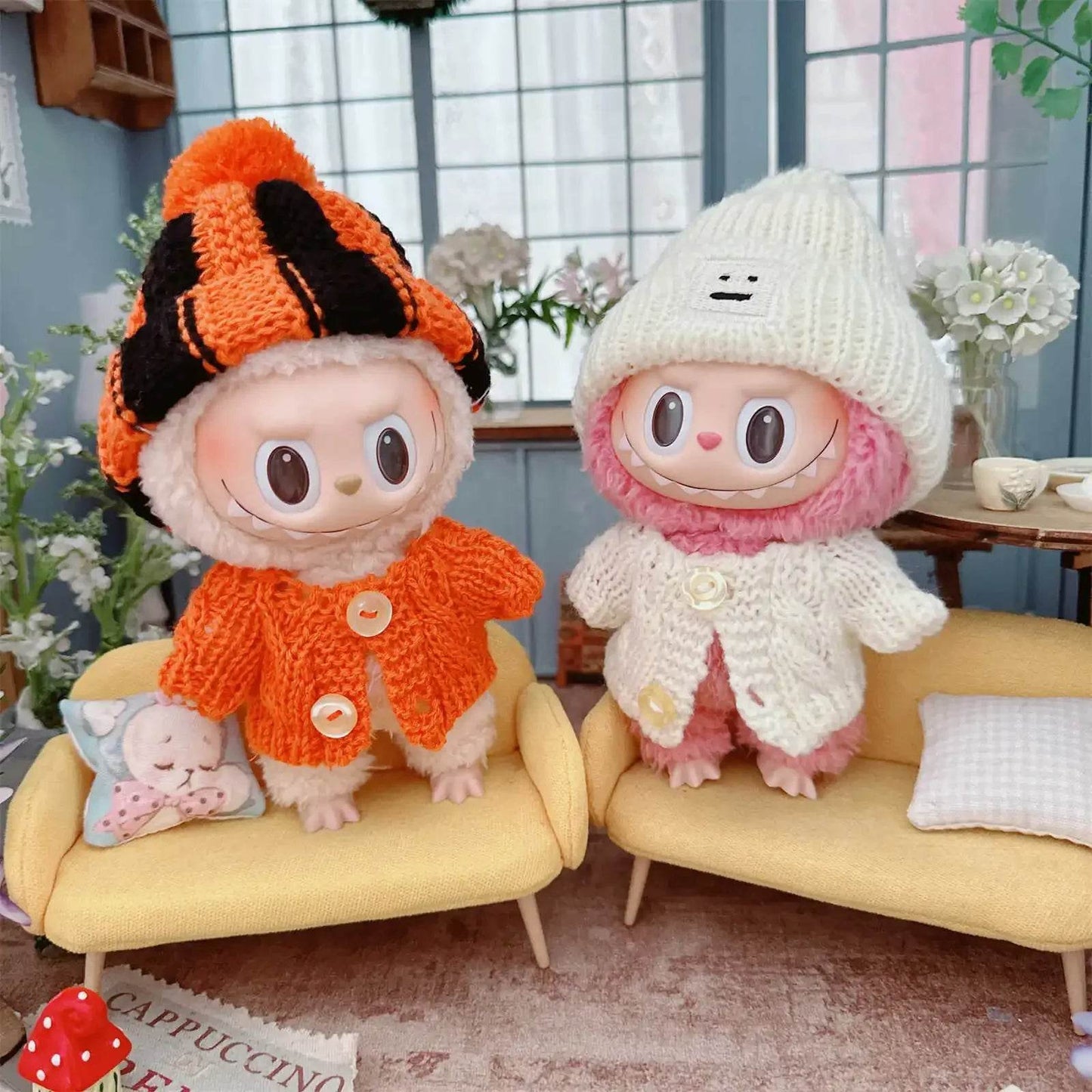 10cm Cute Mini Plush Doll Clothes Outfit Accessories DIY Gift - ToylandEU