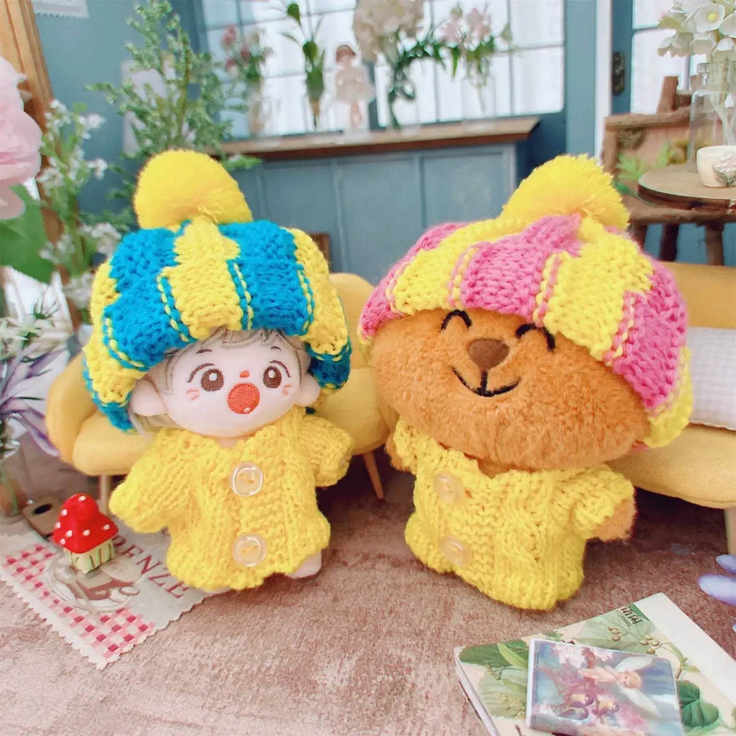 10cm Cute Mini Plush Doll Clothes Outfit Accessories DIY Gift - ToylandEU