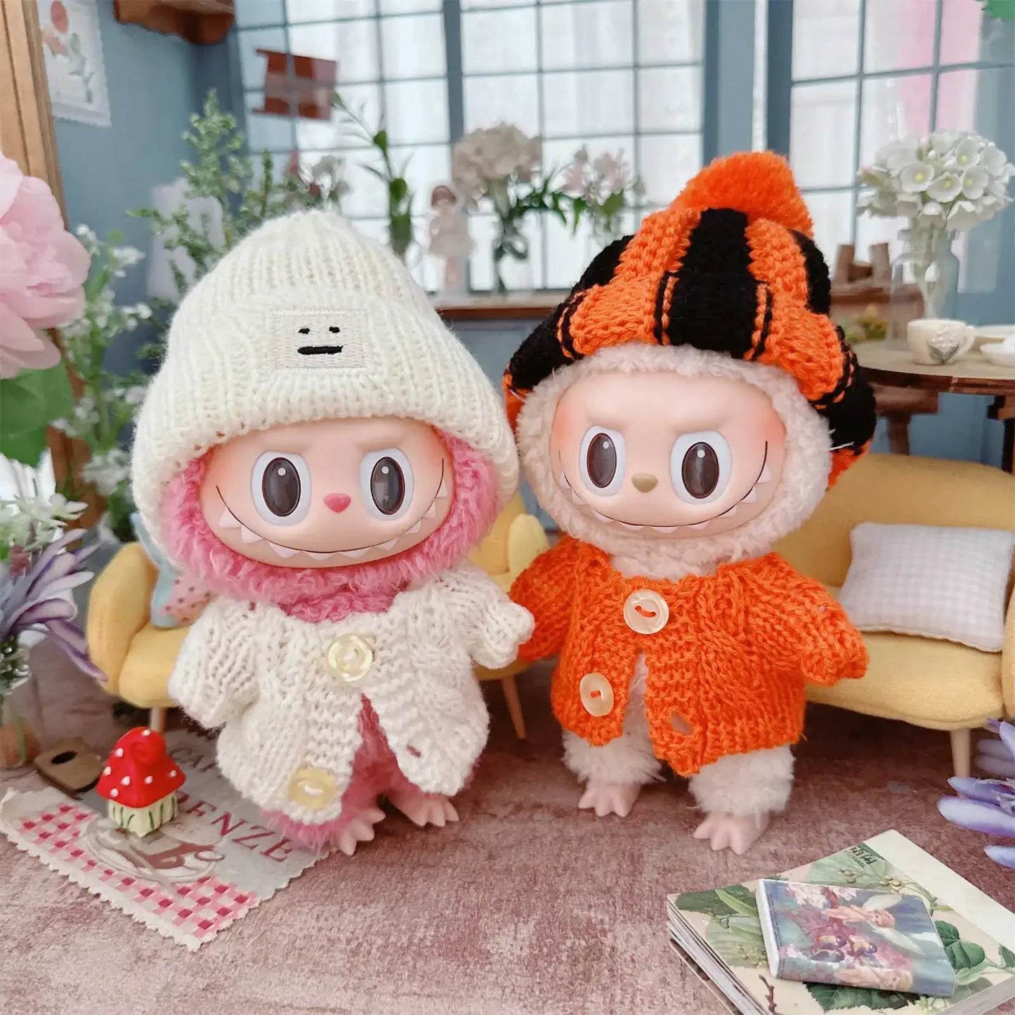 10cm Cute Mini Plush Doll Clothes Outfit Accessories DIY Gift - ToylandEU