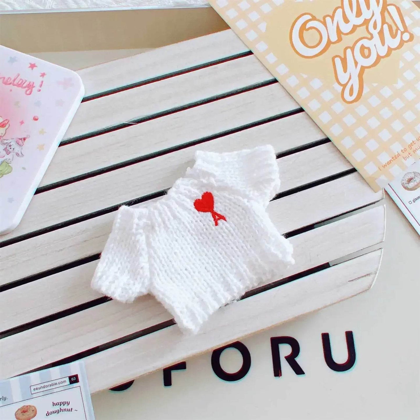 10cm Cute Mini Plush Doll Clothes Outfit Accessories DIY Gift - ToylandEU