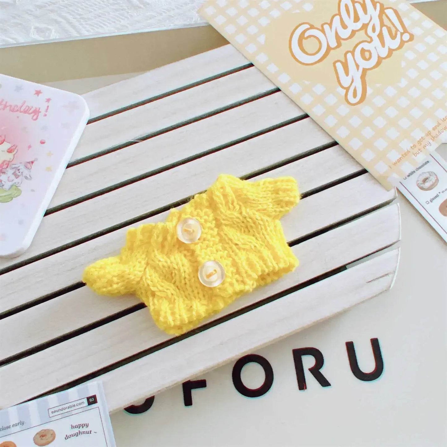 10cm Cute Mini Plush Doll Clothes Outfit Accessories DIY Gift - ToylandEU