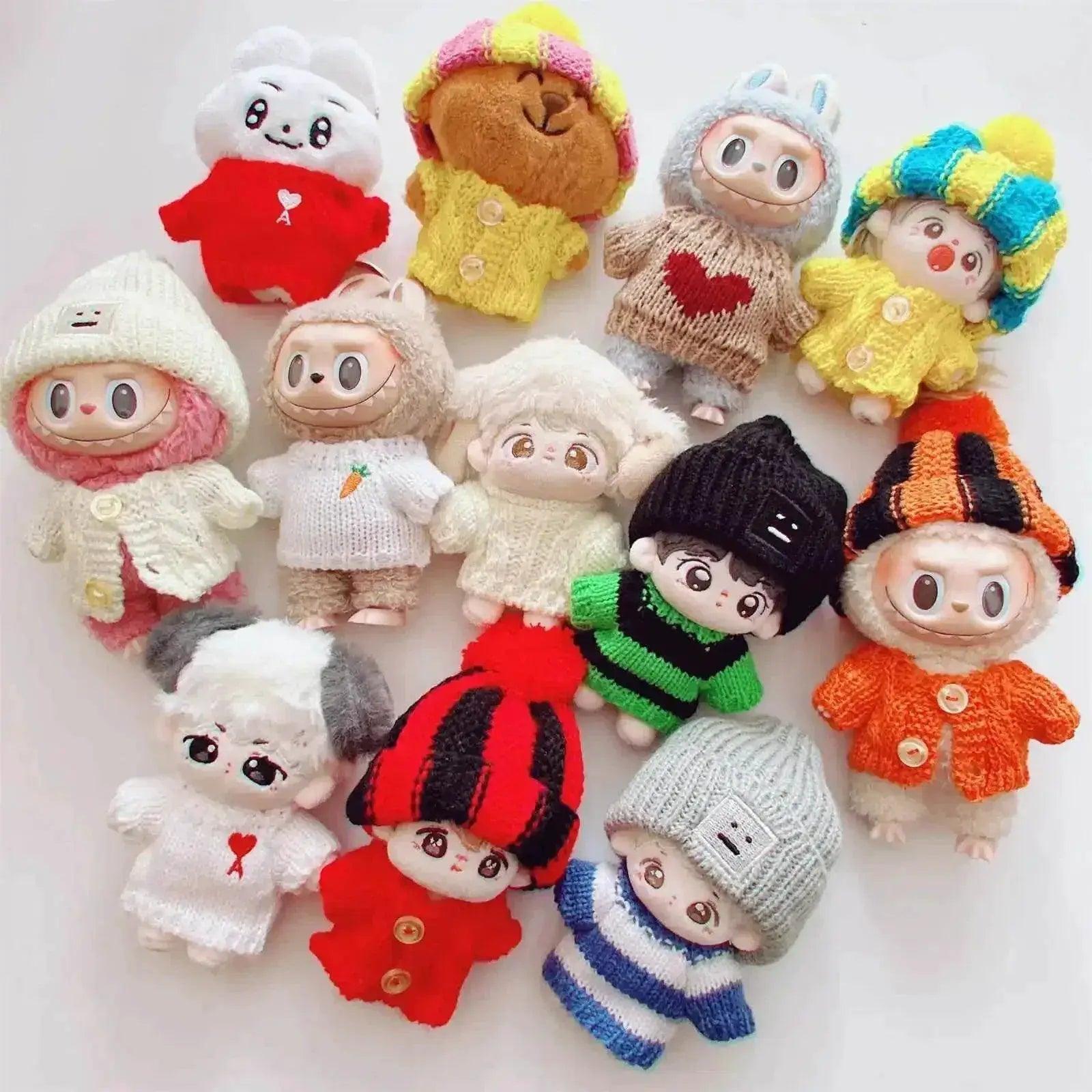  10cm Cute Mini Plush Doll Clothes Outfit Accessories Gift -  ToylandEU™