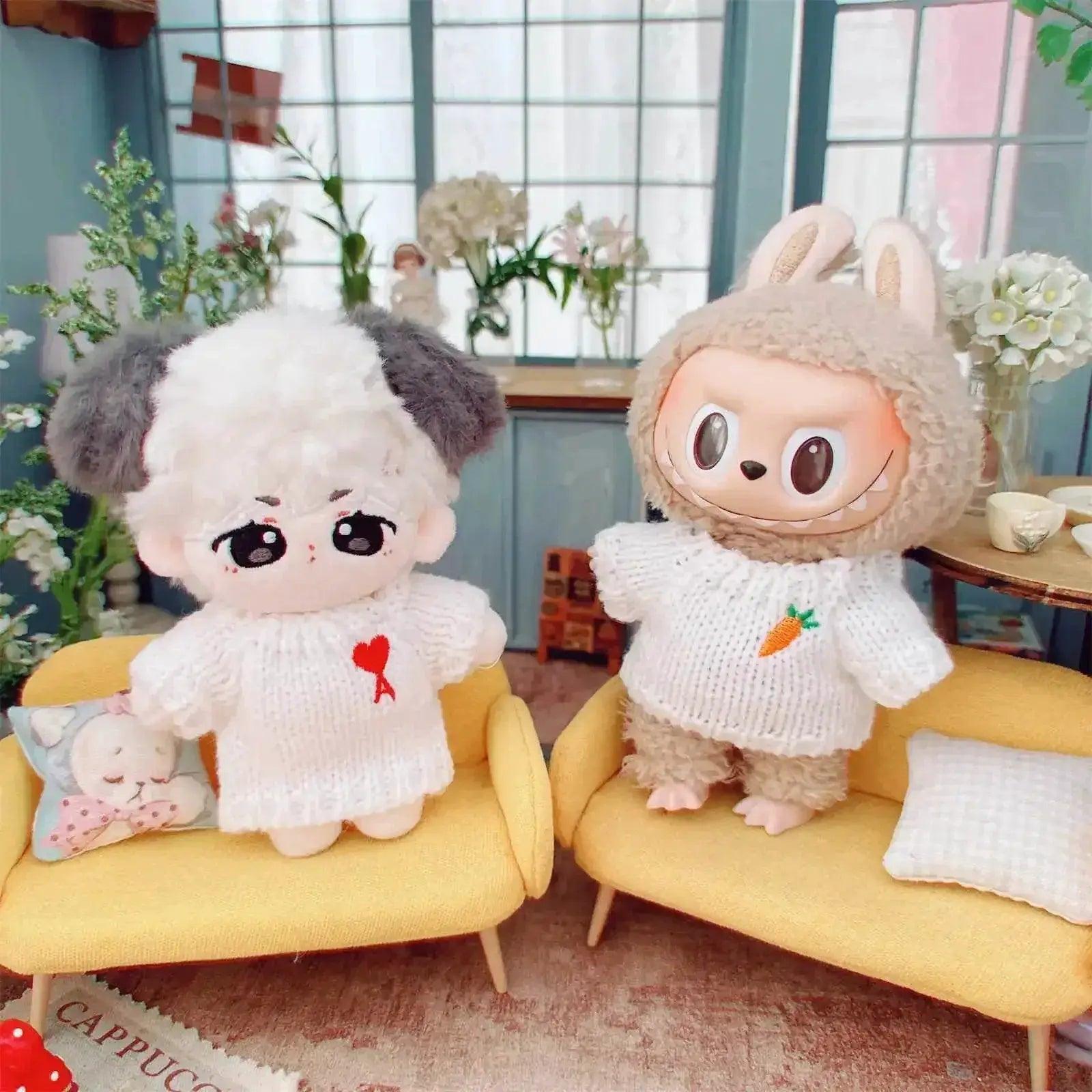  10cm Cute Mini Plush Doll Clothes Outfit Accessories Gift -  ToylandEU™