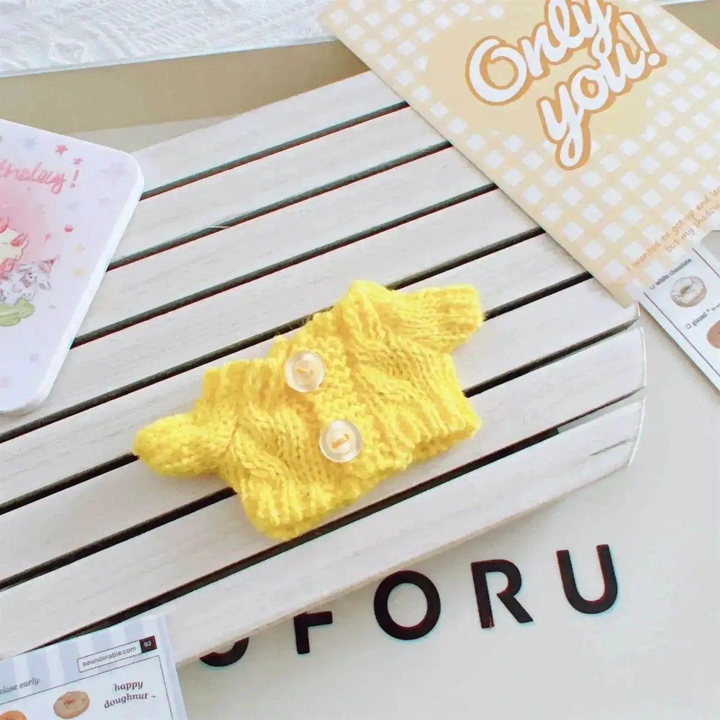 10cm Cute Mini Plush Doll Clothes Outfit Accessories Gift -  ToylandEU™