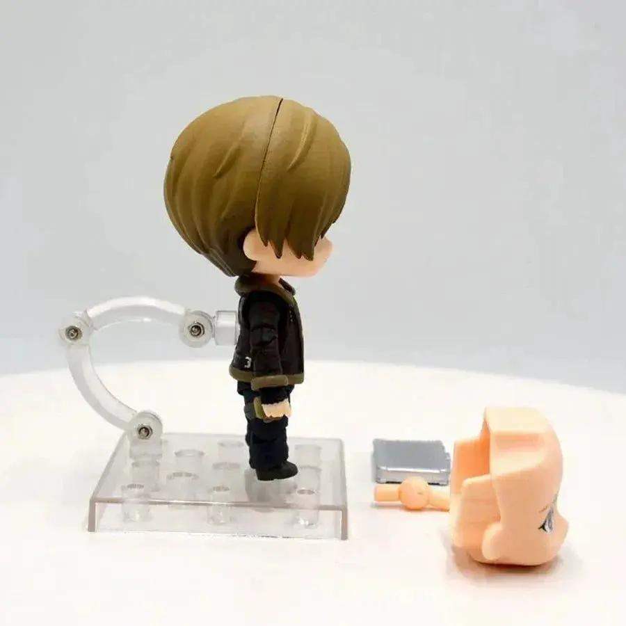 10cm Resident Evil Cute Figure, Kawaii Chibi Leon S. Kennedy Anime Action Figures - ToylandEU
