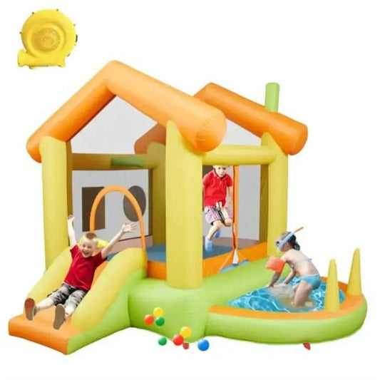  10ft Inflatable Bounce House With Slide Durable Seams -  ToylandEU™
