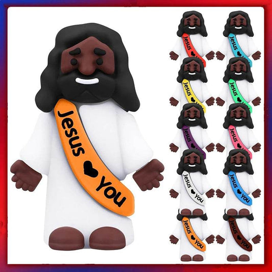 10pcs Miniature Jesus Statues Christmas Ornaments Jesus Decoration Religious Holiday Figurines - ToylandEU