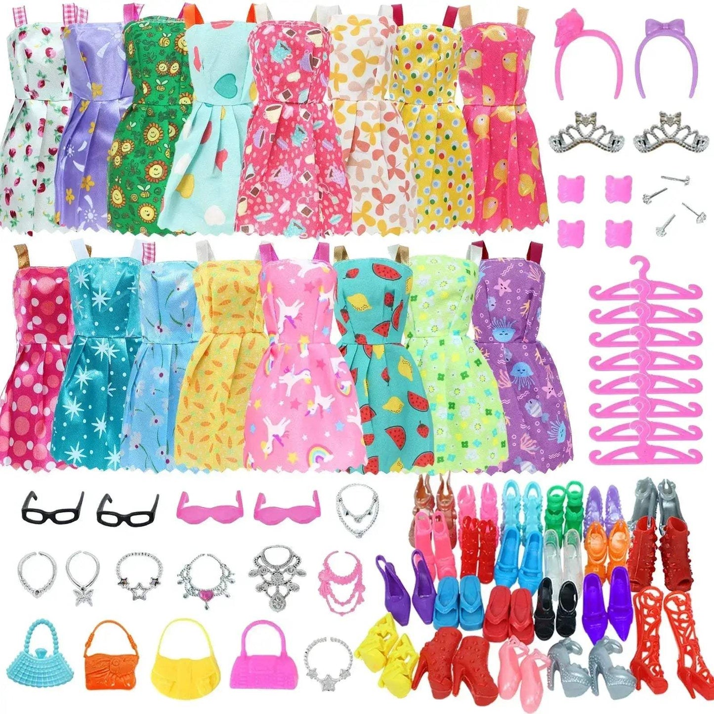  11.5 Inch Dolls Accessories Set With Realistic Outfits -  ToylandEU™