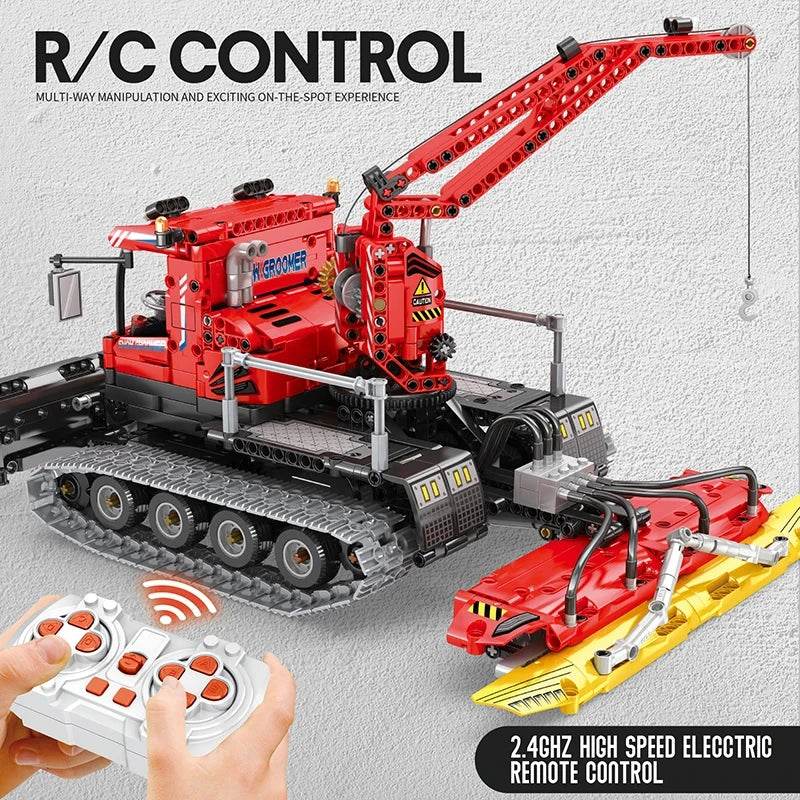1100PCS Remote Control Snow Vehicle Building Blocks Toys - ToylandEU