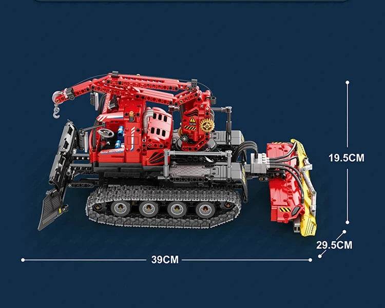 1100PCS Remote Control Snow Vehicle Building Blocks Toys - ToylandEU