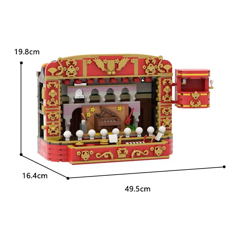 1101-Piece Puppet Show Theater Constructible Building Blocks Kit - ToylandEU