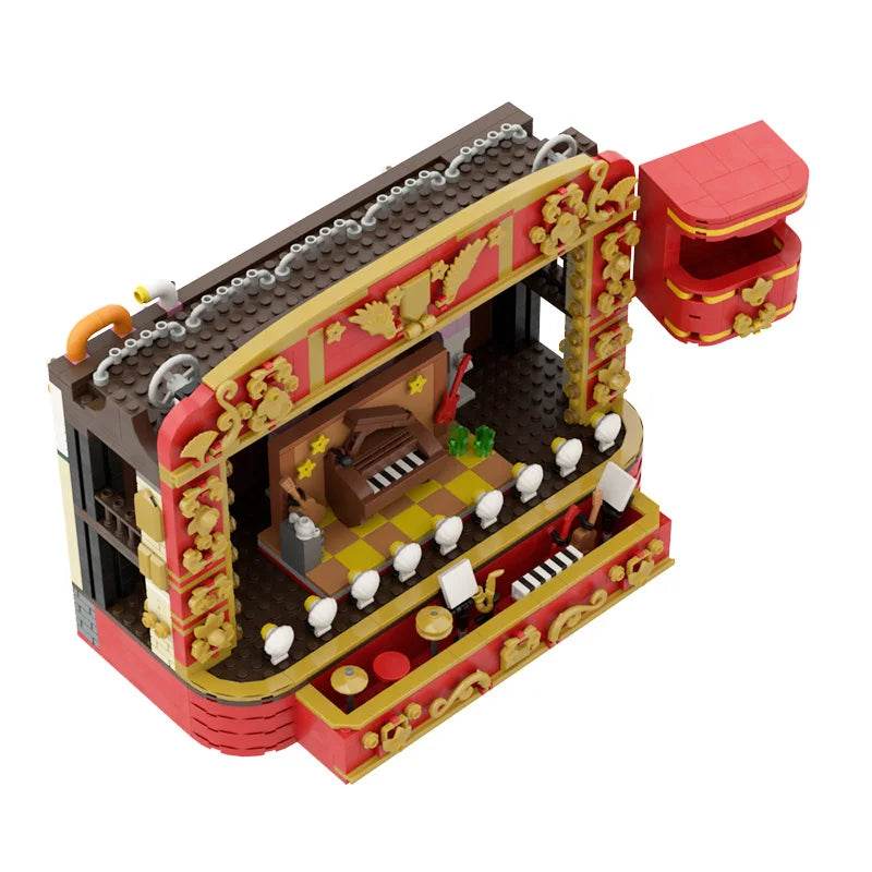 1101-Piece Puppet Show Theater Constructible Building Blocks Kit - ToylandEU