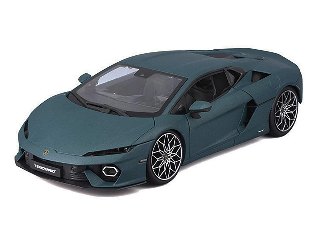 Lamborghini Temerario Matt Blue Metallic | 1/18 Diecast Model Car | Bburago | Collector Quality