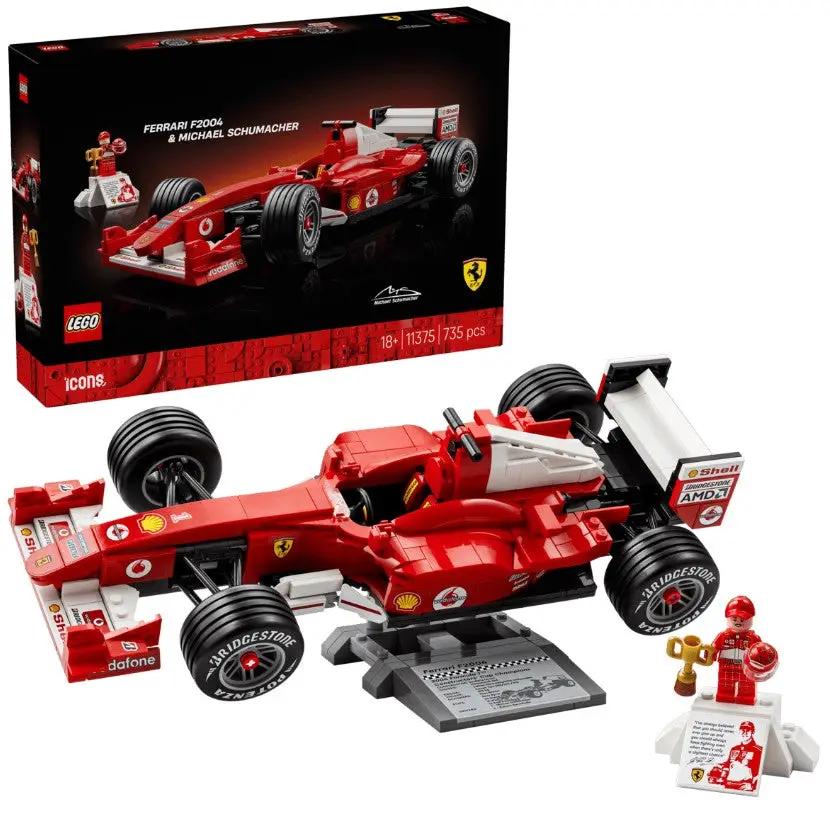 LEGO® Icons Ferrari F2004 & Michael Schumacher - 11375 - LEGOLAND® New York Resort Online Shop
