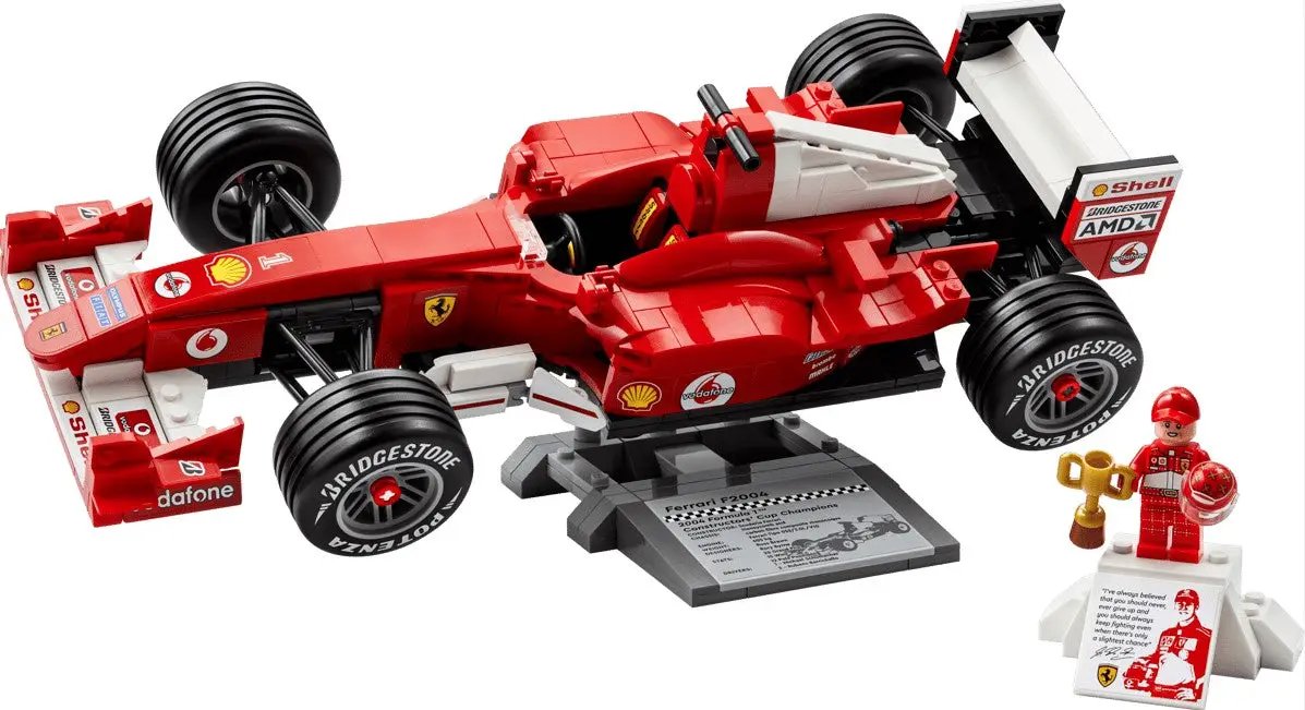 LEGO® Icons Ferrari F2004 & Michael Schumacher - 11375 - LEGOLAND® New York Resort Online Shop