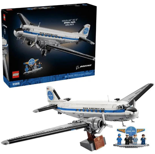LEGO® Icons™ Douglas DC-3™ PAN AM® Airliner - 11378 - LEGOLAND® New York Resort Online Shop