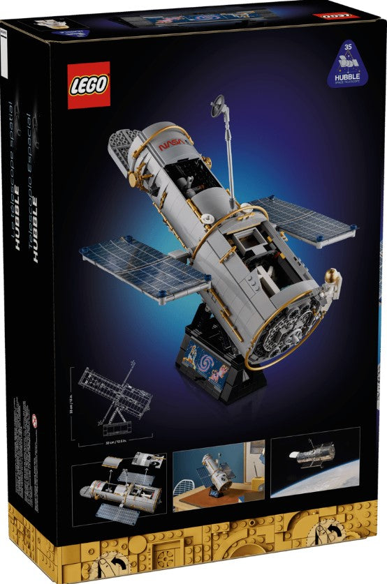LEGO® Icons Hubble Space Telescope | 1252 Pieces | Ages 18+