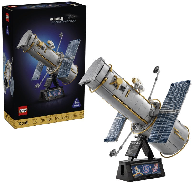 LEGO® Icons Hubble Space Telescope | 1252 Pieces | Ages 18+