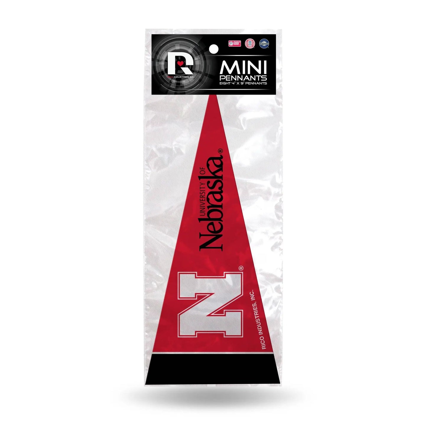 Nebraska Cornhuskers Pennant Set Mini 8 Piece