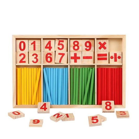 Wooden Montessori Math Toy | 23 x 15 cm, Ages 3+