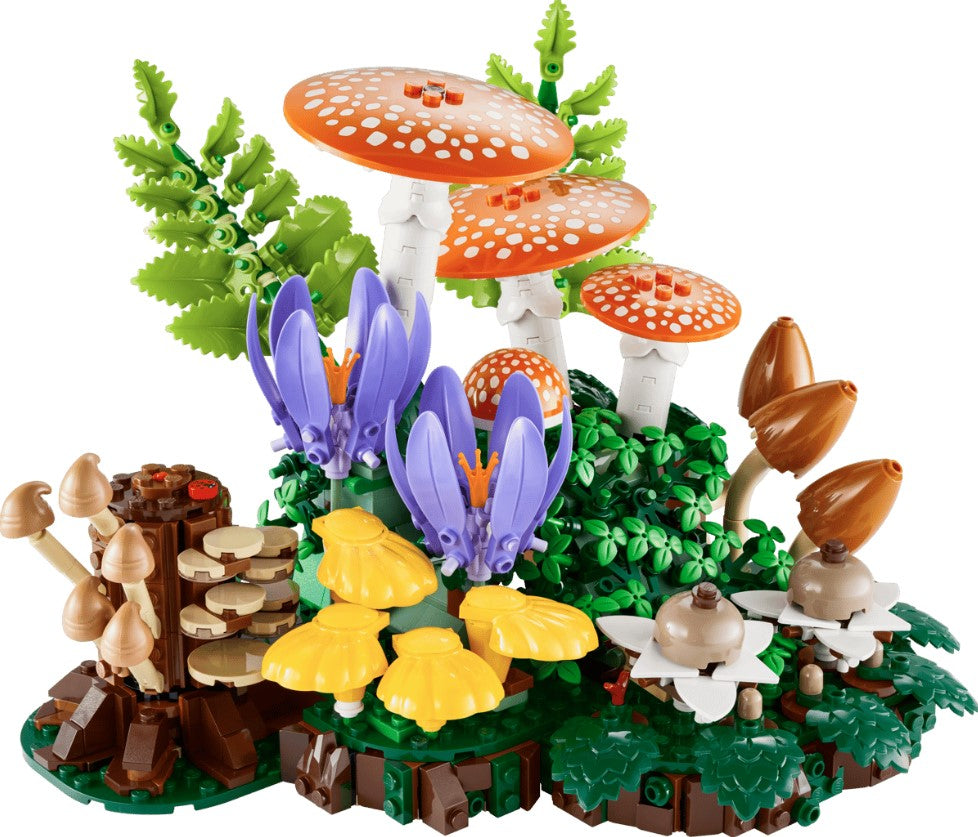 LEGO® Botanicals Woodland Mushrooms | 806 Pieces | Ages 18+