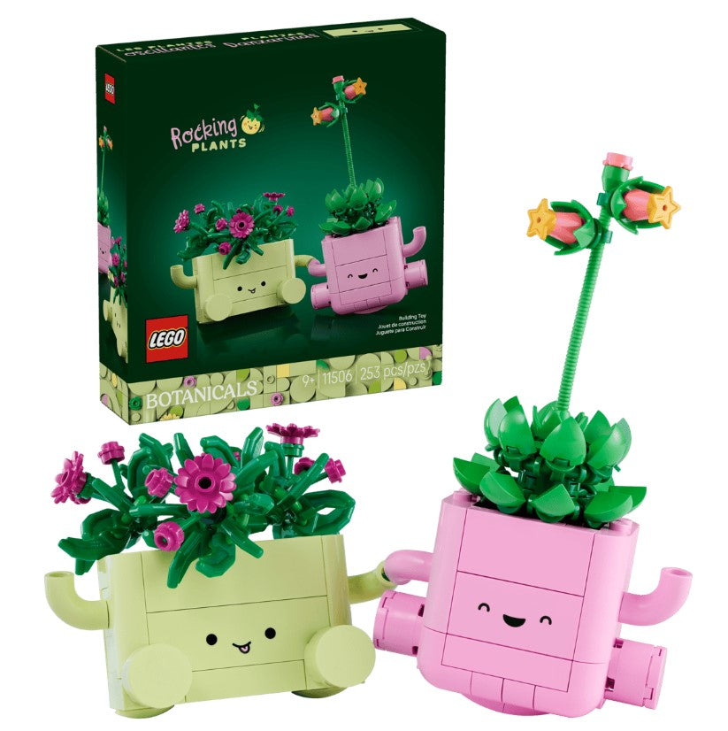 LEGO® Botanicals Rocking Plants Building Set | 253 Pieces | Ages 9+