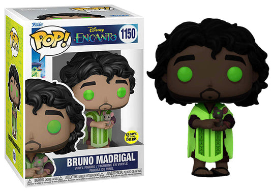Bruno Madrigal Funko Pop Glow in the Dark Encanto Figure