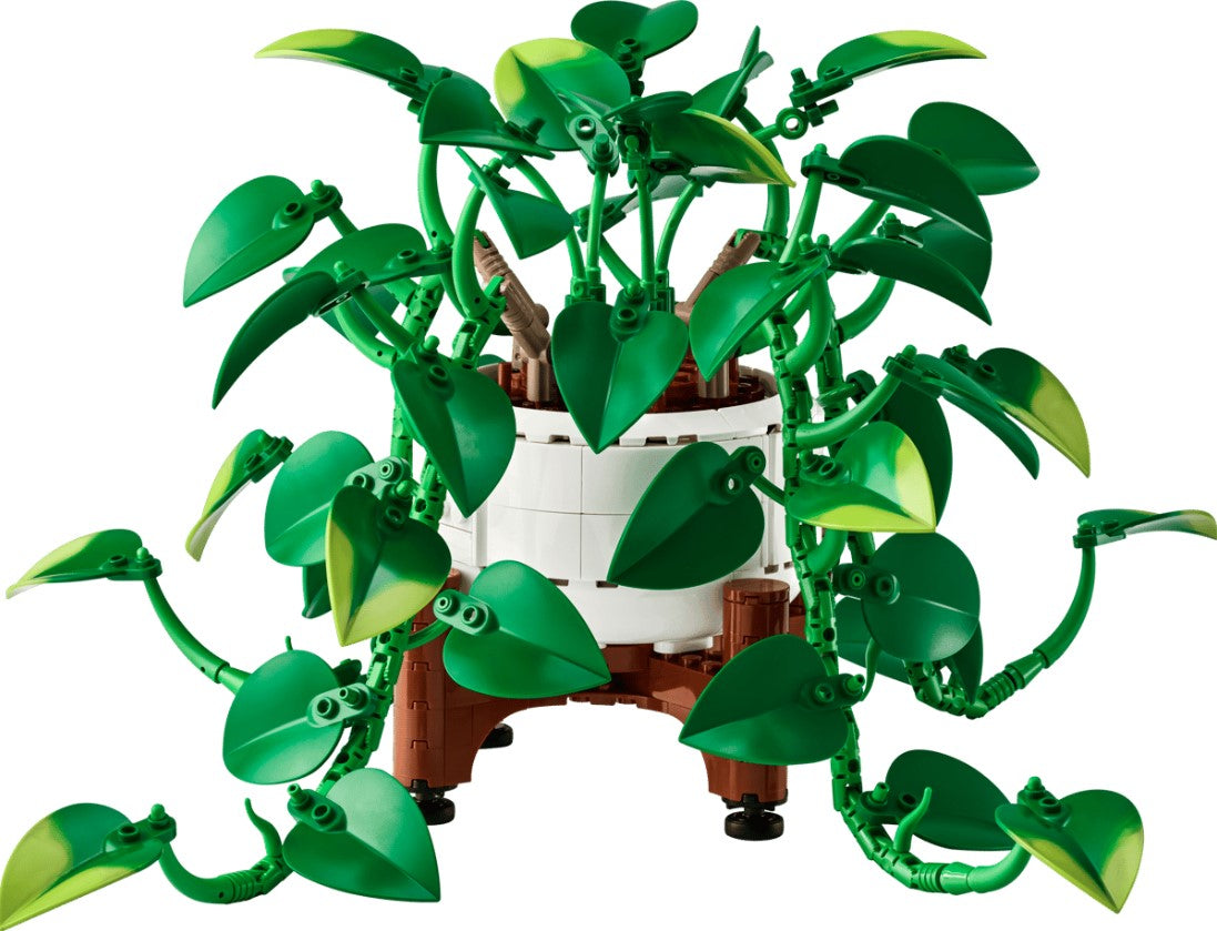 LEGO® Botanicals Hanging Golden Pothos | 372 Pieces | Ages 18+