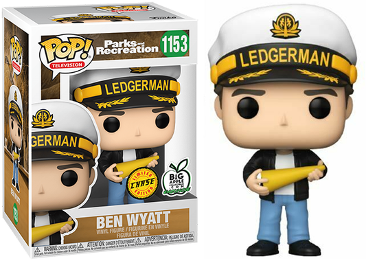 Ben Wyatt Funko Pop Ledgerman Hat Recreation Chase Exclusive