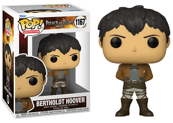 Bertholdt Hoover Funko Pop Attack On Titan Near Mint Condition