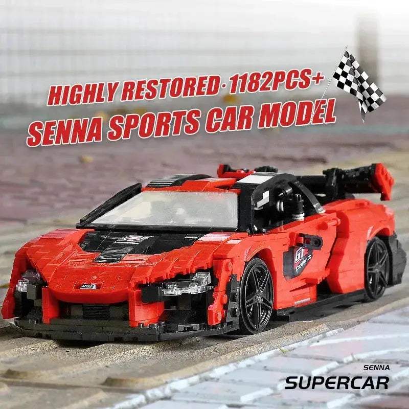 1182 Piece Supercar MOC Collectible Blocks Set for Adults - ToylandEU