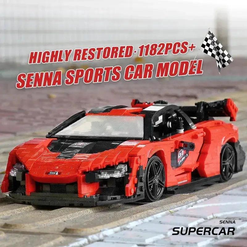  1182 Piece Supercar MOC Collectible Blocks for Adults -  ToylandEU™