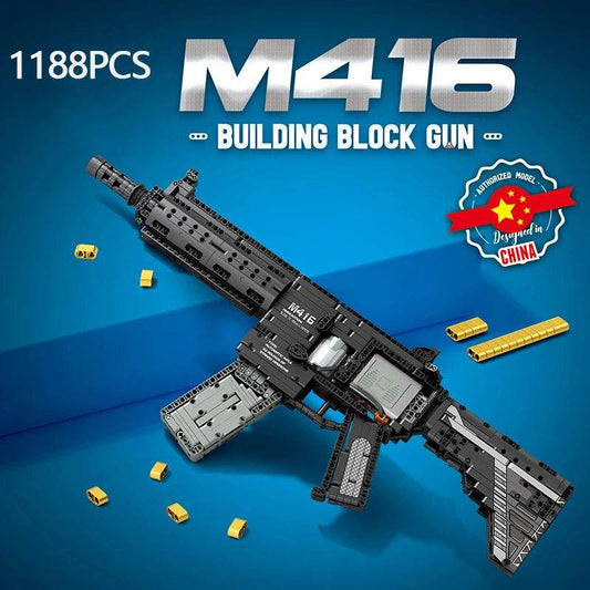 1188PCS M416 Rifle Building Block Model Gun Puzzle Toy Gift - ToylandEU