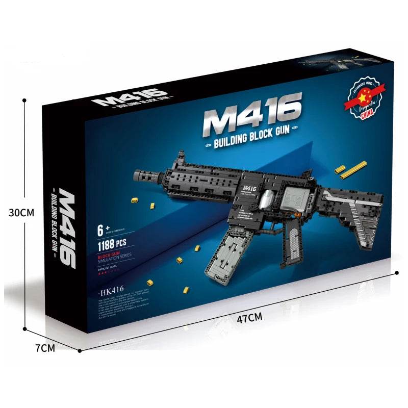 1188PCS M416 Rifle Building Block Model Gun Puzzle Toy - ToylandEU