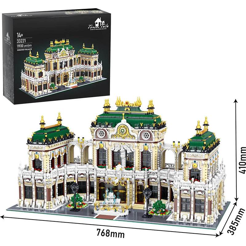 11930PCS Luxury Palace Building Blocks City Street View MOC Toys - ToylandEU