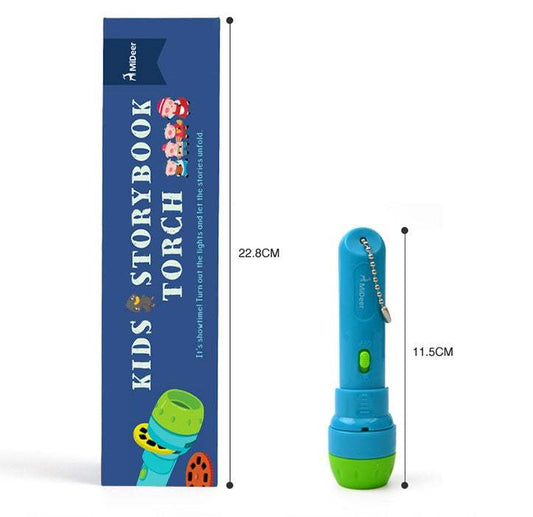 Storybook Cards LED Projection Flashlight | Educational Toys