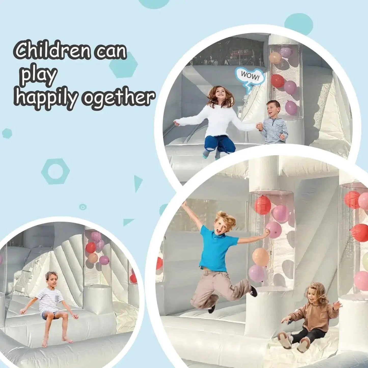  11ft Inflatable Bounce House Slide Commercial Grade -  ToylandEU™