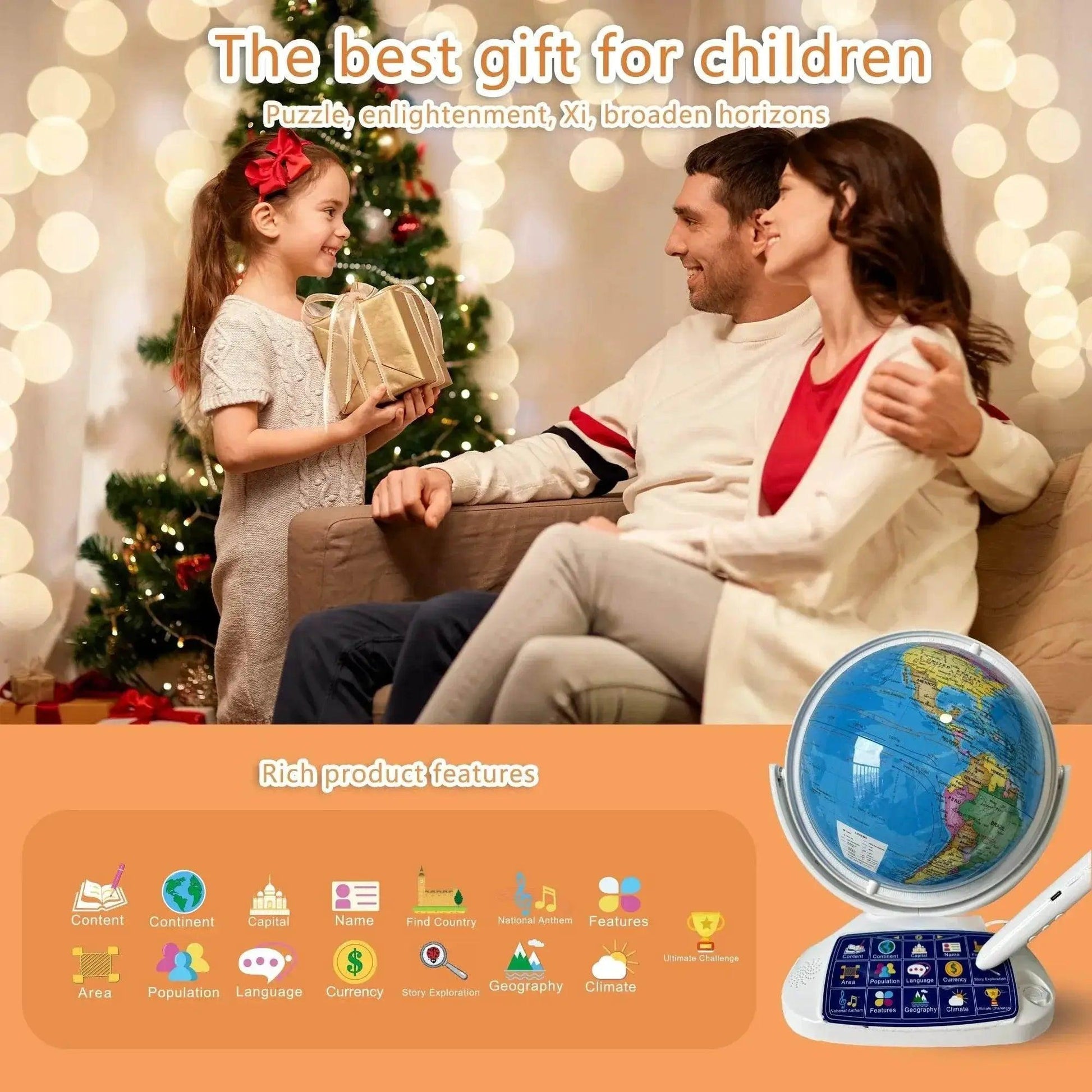  11inch Constellation Educational AR Globe With LED Lights -  ToylandEU™