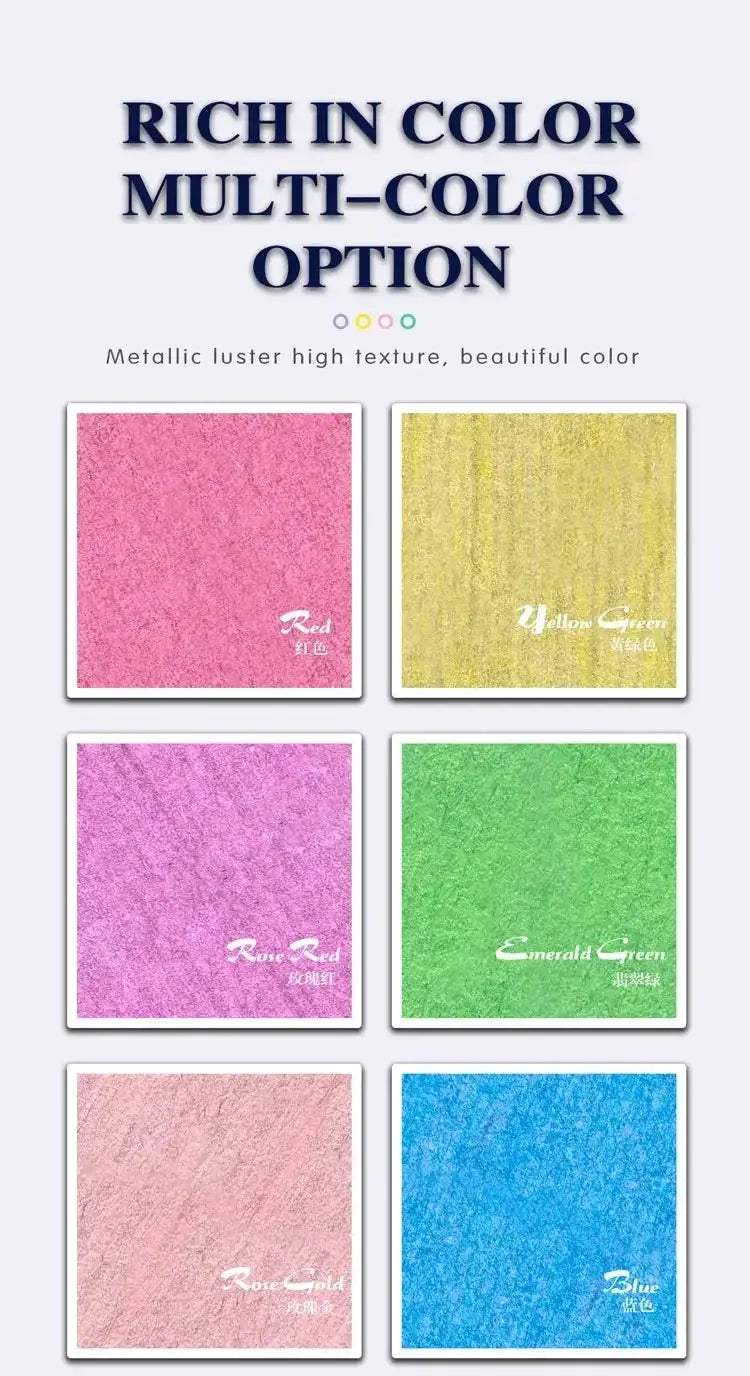 12 Colors Metallic Markers Pens Silver Gold Paint Pens for Black Paper, Glass, Rock Painting - ToylandEU