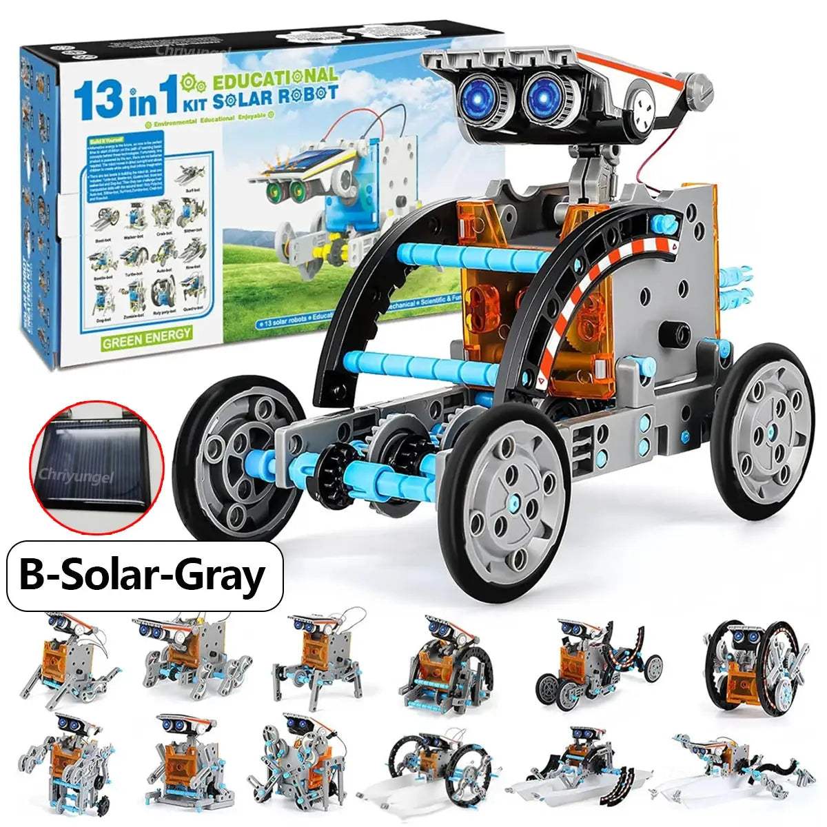 12-In-1 STEM Robot Building Kit For Kids And Teens Education - ToylandEU