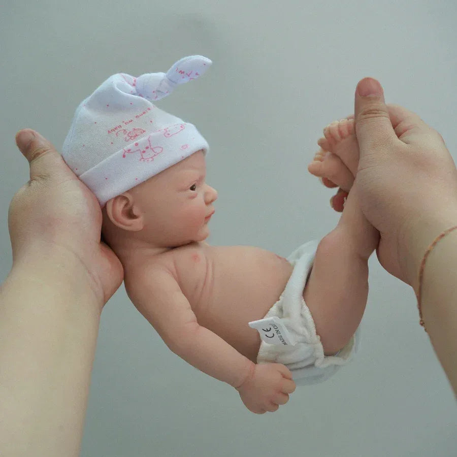 12 Inch Silicone Baby Doll Lifelike Preemie Luna Toby - ToylandEU