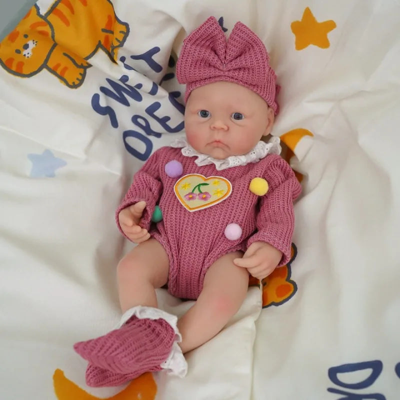 12 Inch Silicone Baby Doll Reborn Lifelike Mini Toy - ToylandEU